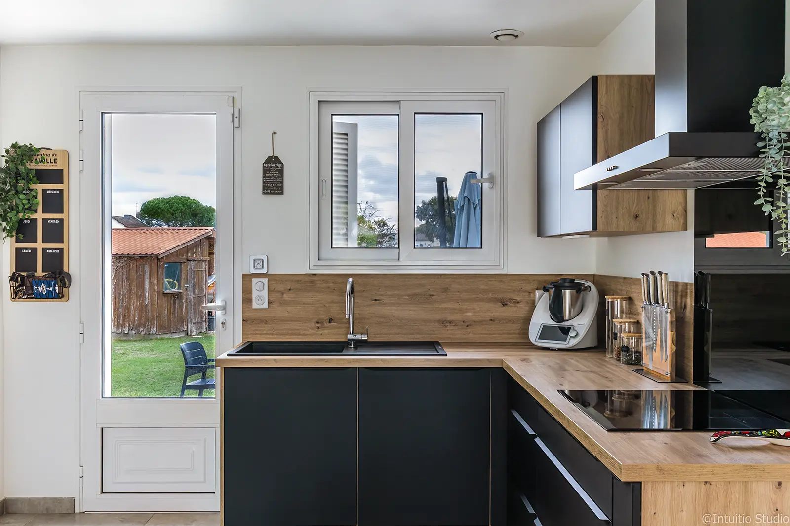 cuisine noire et bois libourne