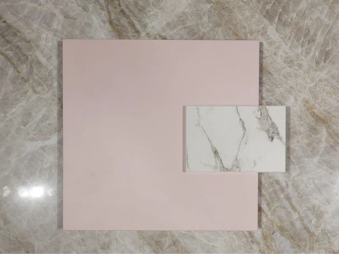 Mashmallow et effet marbré