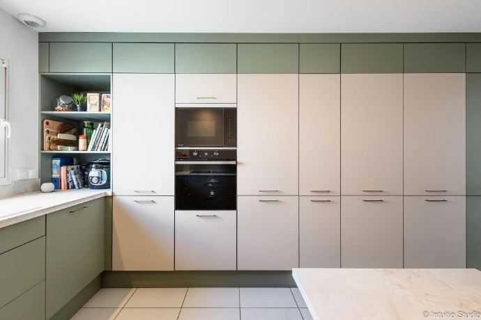 Rangements cuisine en U