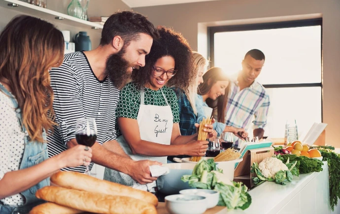 Convivialité en cuisine