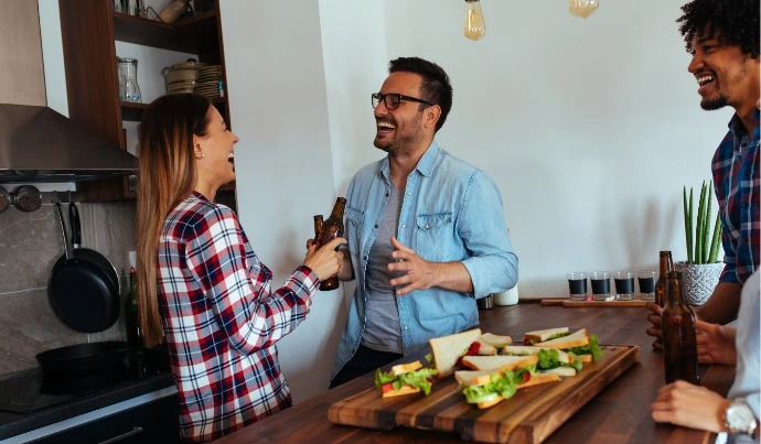 Convivialité en cuisine