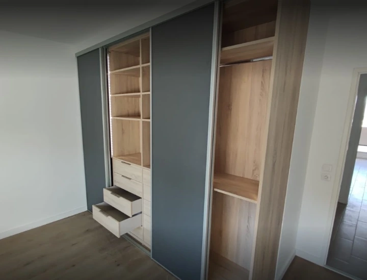 Dressing avec éclairage