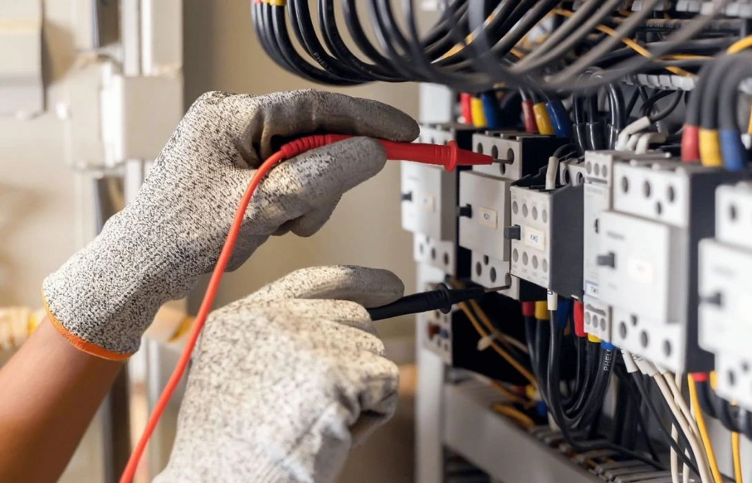 contrôle électricité cuisine