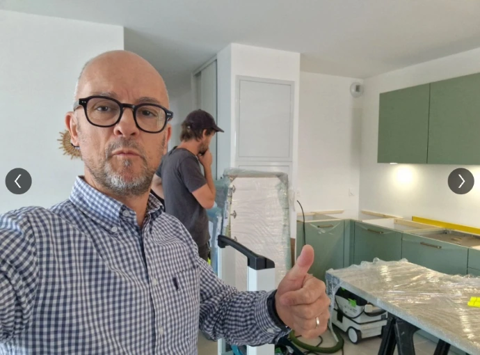 rapidité pose de cuisine