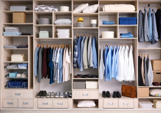 Dressing bien agencé