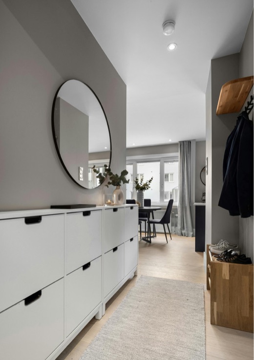 Meuble d'entrée optimisé
